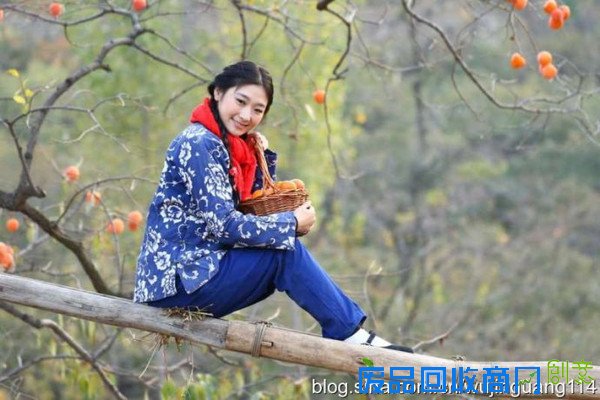 《人像摄影美女村姑浓浓柿乡情(多图)