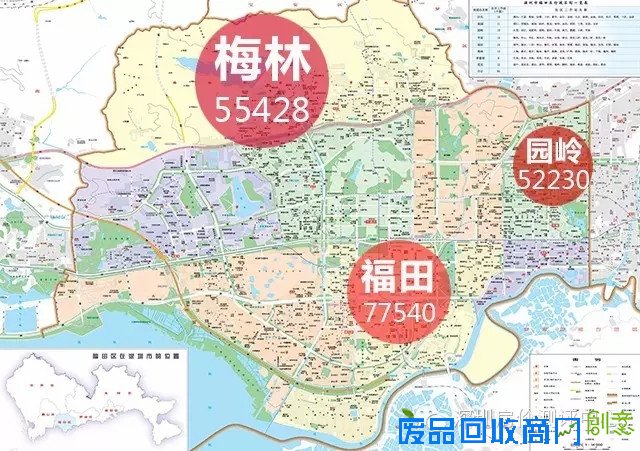 这是一张令深圳人悲伤的房价地图