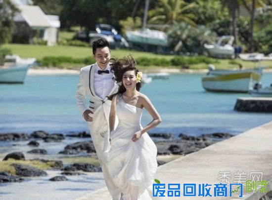 刘璇12月大婚 海边浪漫唯美婚纱照盘点/图