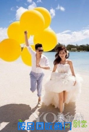 刘璇12月大婚 海边浪漫唯美婚纱照盘点/图