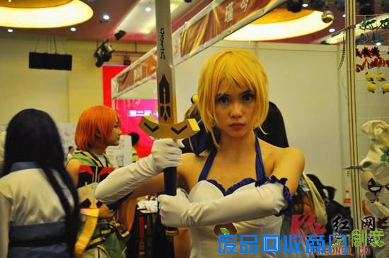 活动现场的coser