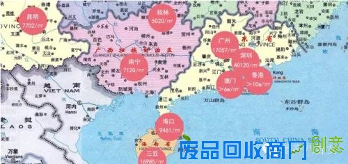 令人悲伤的中国房价地图