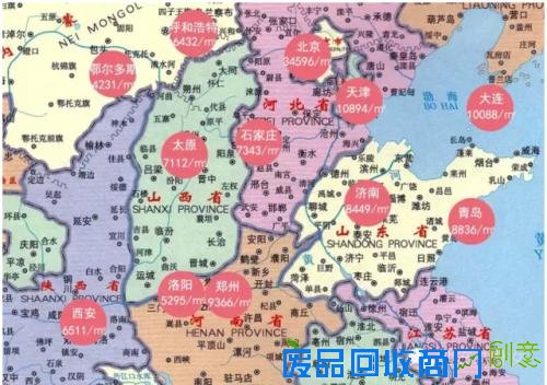 令人悲伤的中国房价地图