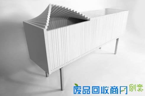  很浪的柜子Wave Cabinet