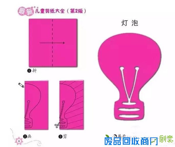 最新儿童剪纸锻炼孩子动手能力最好的素材