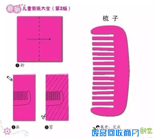 最新儿童剪纸锻炼孩子动手能力最好的素材