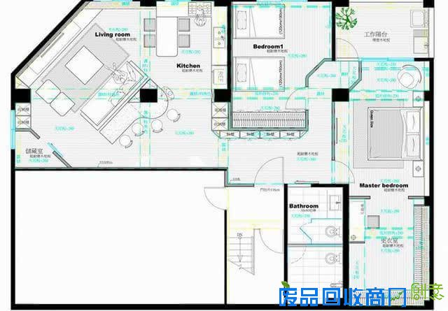 90平米装修真有创意，家中竟有棵“树”！