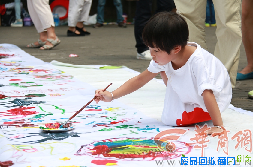 西安咸阳汉中三地联动 百位小朋友画丝路