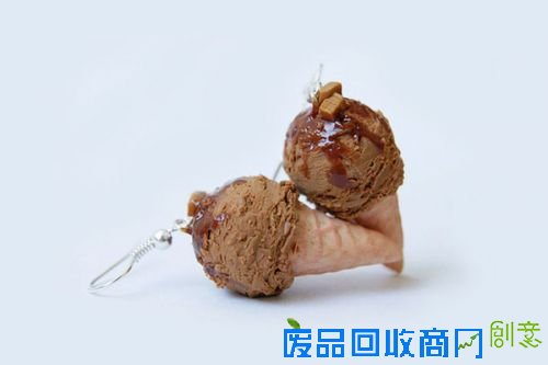 简直可以以假乱真！“冰淇淋”耳坠可爱造型不可挡