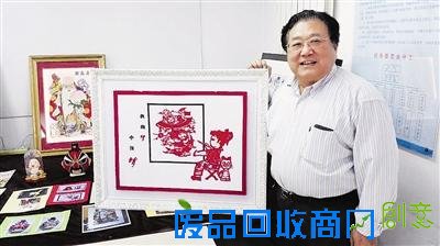 刘玉奎创新面塑拨画技艺 退休后学艺开创新天地