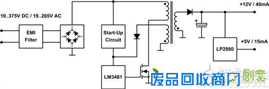 电源小贴士：如何成功设计超宽输入小功率反激式转换器