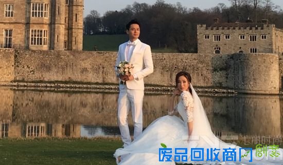 曝TVB花旦杨怡姐弟恋成正果 英国古堡婚纱照流出