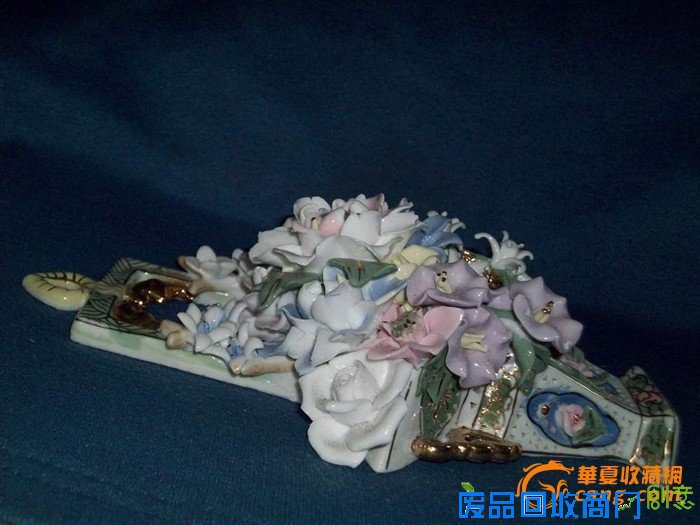 瓷塑精品--壁挂花篮(美全品)