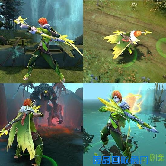 国人制作：这些中国风的DOTA2套装简直美爆了！