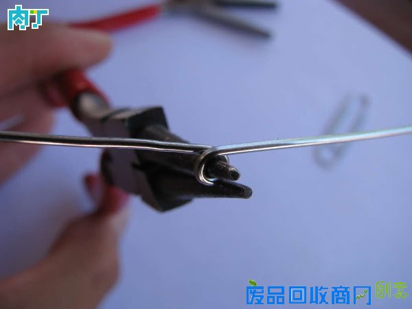 用金属别针手工制作波西米亚风格蝴蝶手链饰品╭★肉丁网