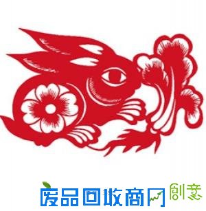 兔子图案剪法