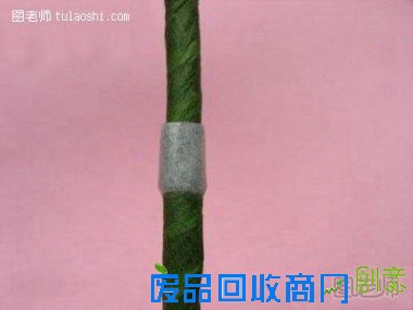 [纸花康乃馨制作]康乃馨的手工DIY教程 皱纹纸纸花制作