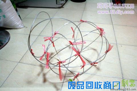 花灯制作图解：兔子纸灯