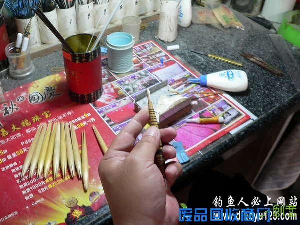 吸尽天云芦苇浮漂手工制作全过程