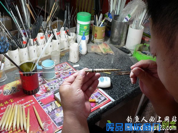 吸尽天云芦苇浮漂手工制作全过程