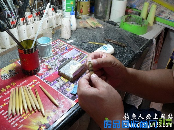 吸尽天云芦苇浮漂手工制作全过程