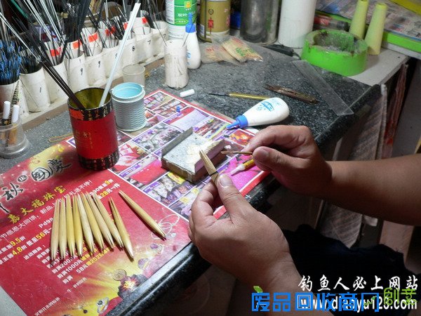 吸尽天云芦苇浮漂手工制作全过程