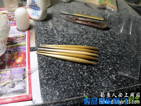 吸尽天云芦苇浮漂手工制作全过程