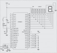 单片机最小系统_按键控制数码管显示